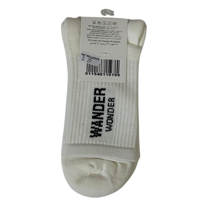 Giordano Wander Wonder Collection Longer Socks - 2 Pack, Cotton Polyester Elastane Blend - Premium Socks