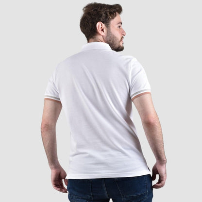 Giordano White Performance Polo Men UAE - Comfortable Fit - Giordano