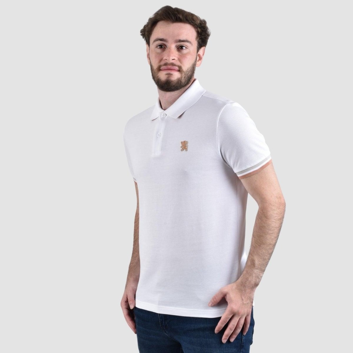 Giordano White Performance Polo Men UAE - Comfortable Fit - Giordano