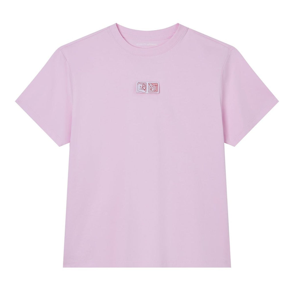 Giordano Women Boyfriend Cotton Graphic Crew Tee - Premium Print Tee