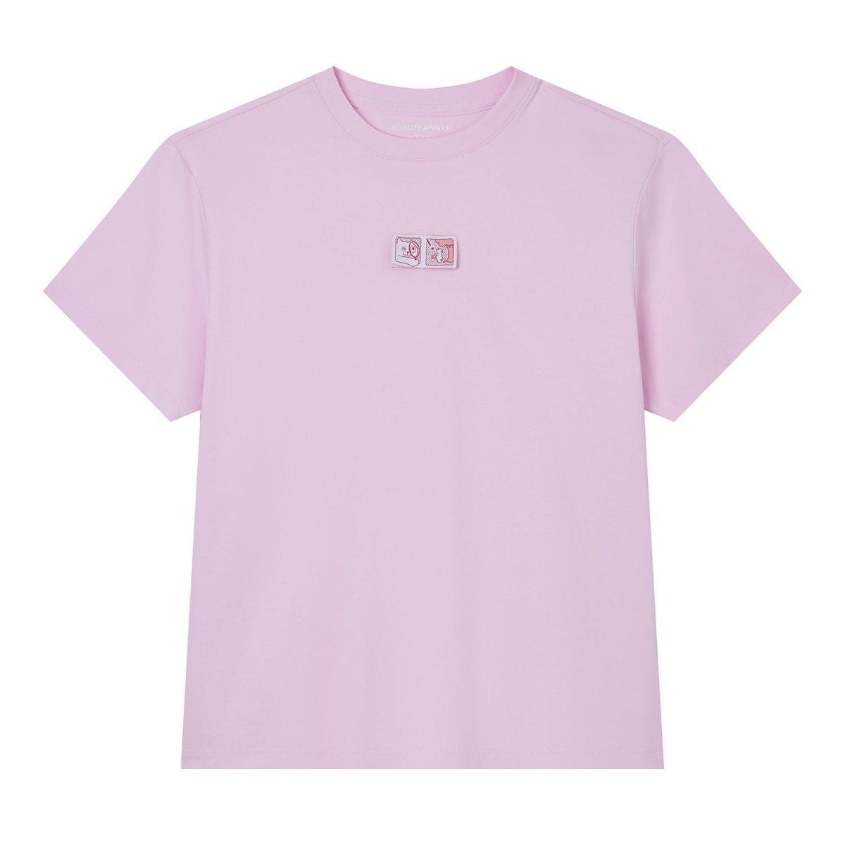 Giordano Women Boyfriend Cotton Graphic Crew Tee - Premium Print Tee