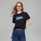 Giordano Women Boyfriend Cotton Graphic Tee - first_variant_option_2 Premium Print Tee for Giordano