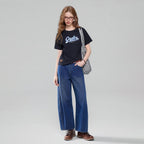 Giordano Women Boyfriend Cotton Graphic Tee - first_variant_option_2 Premium Print Tee for Giordano