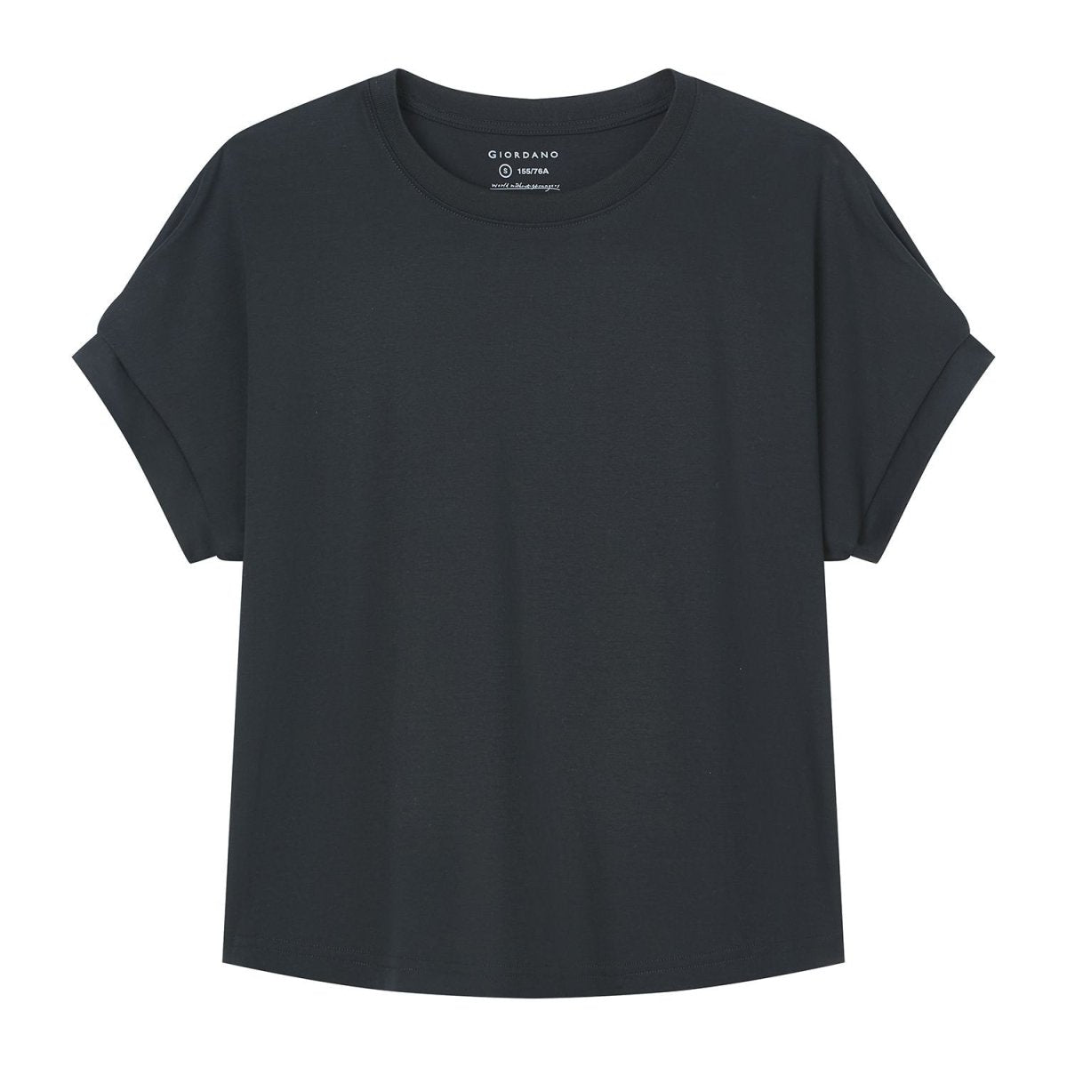Giordano Women Boyfriend Interlock Liquid Tee - Premium Tee