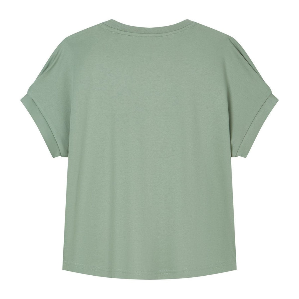 Giordano Women Boyfriend Interlock Liquid Tee - first_variant_option_2 Premium Tee for Giordano