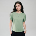 Giordano Women Boyfriend Interlock Liquid Tee - first_variant_option_2 Premium Tee for Giordano