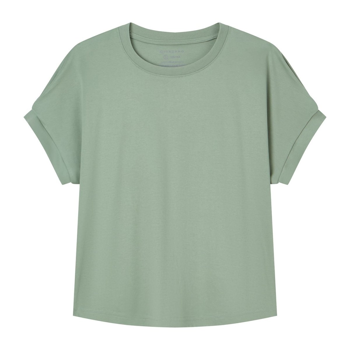 Giordano Women Boyfriend Interlock Liquid Tee - first_variant_option_2 Premium Tee for Giordano