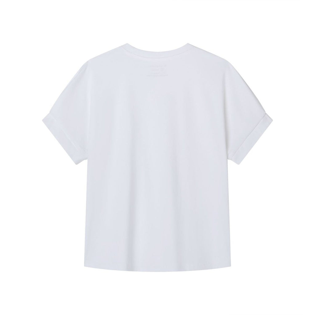 Giordano Women Boyfriend Interlock Liquid Tee - Premium Tee