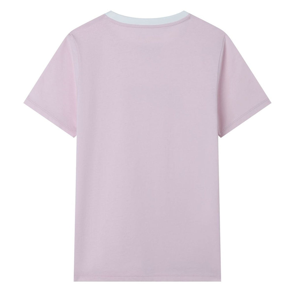 Giordano Women Comfort Cotton Graphic Crew Tee - Premium Print Tee