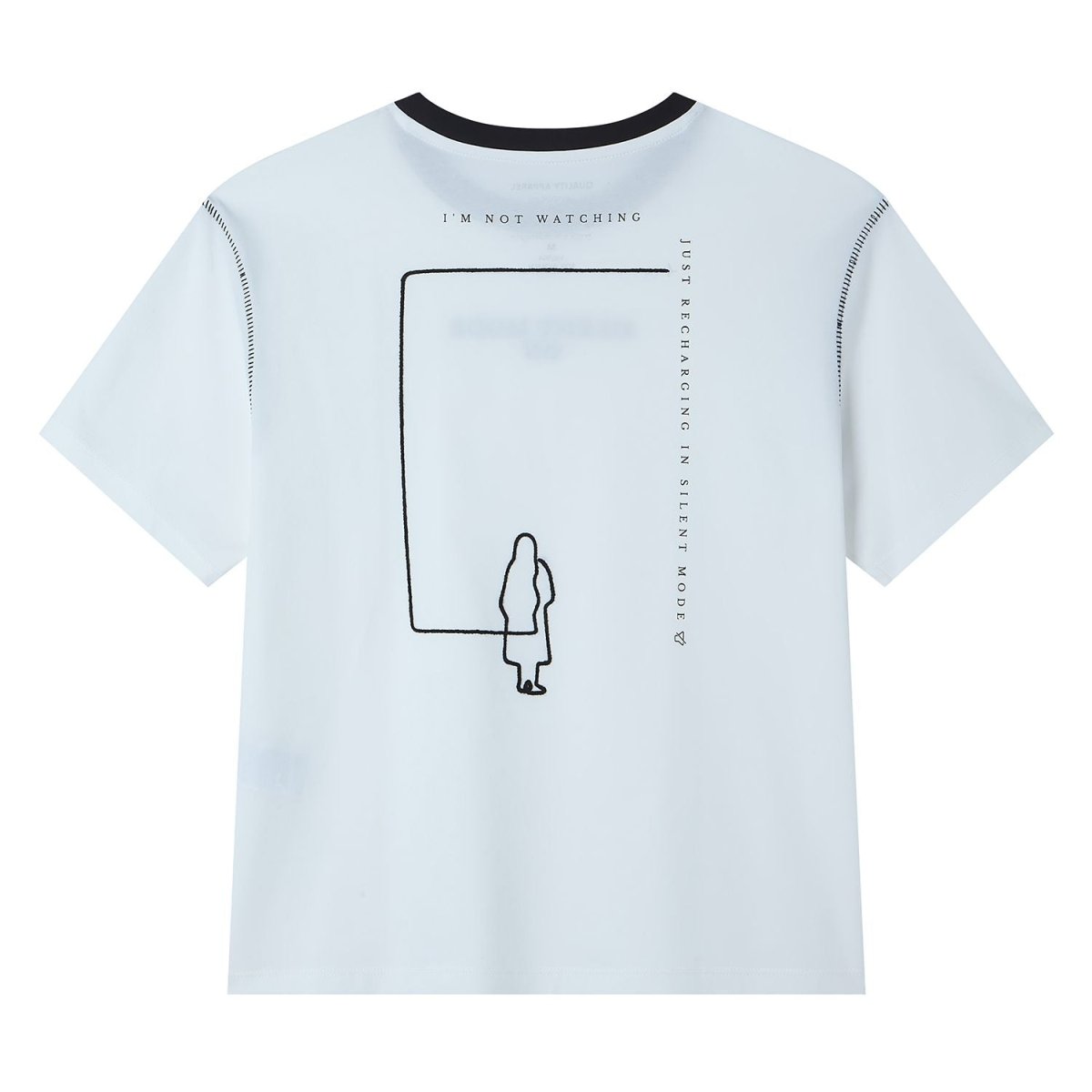 Giordano Women Cotton Graphic Crewneck Tee - Premium Print Tee