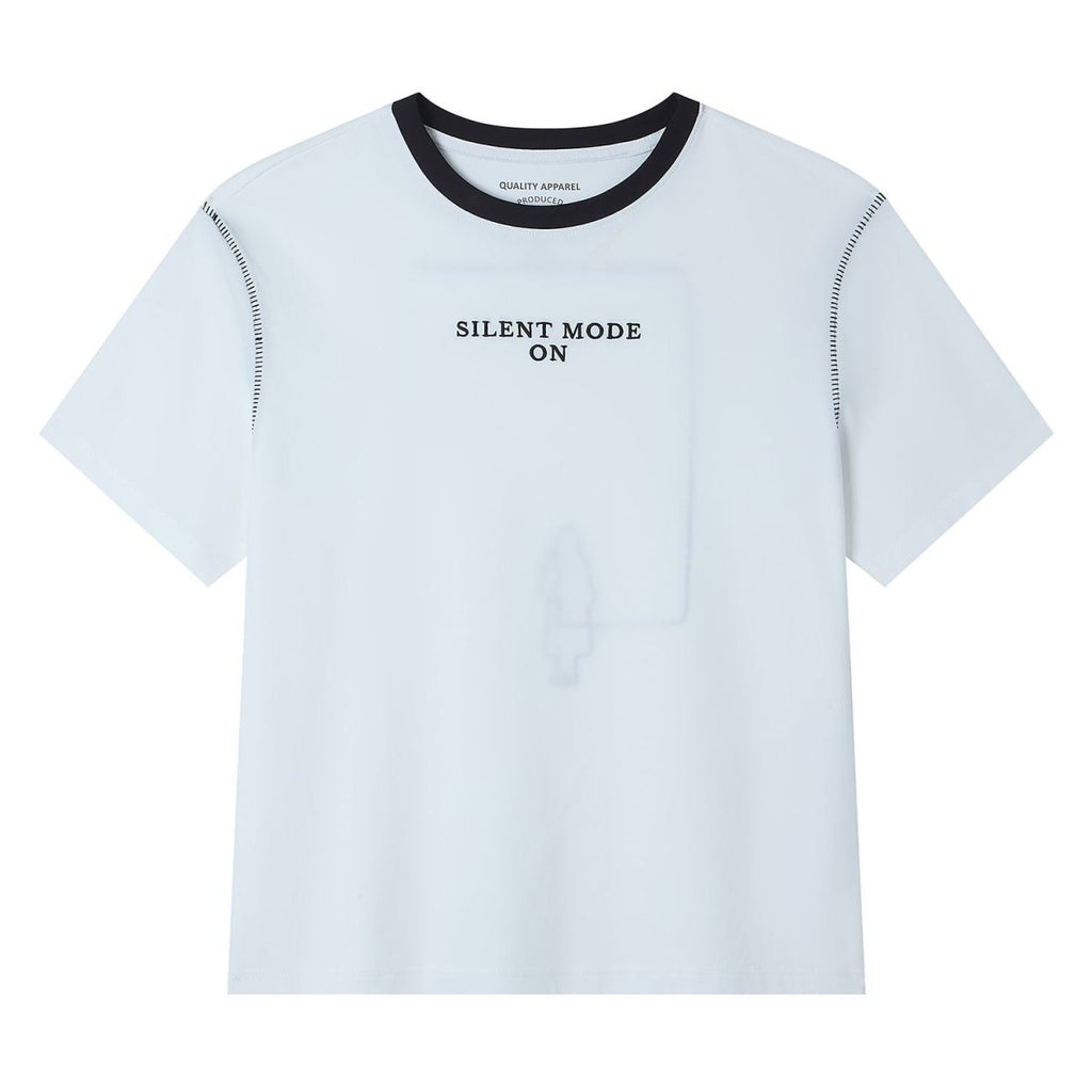 Giordano Women Cotton Graphic Crewneck Tee - Premium Print Tee