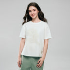 Giordano Women Cotton Graphic Tee - Premium Print Tee