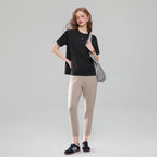 Giordano Women G-Motion Waffle Cotton Stretch Tee - Premium Tee