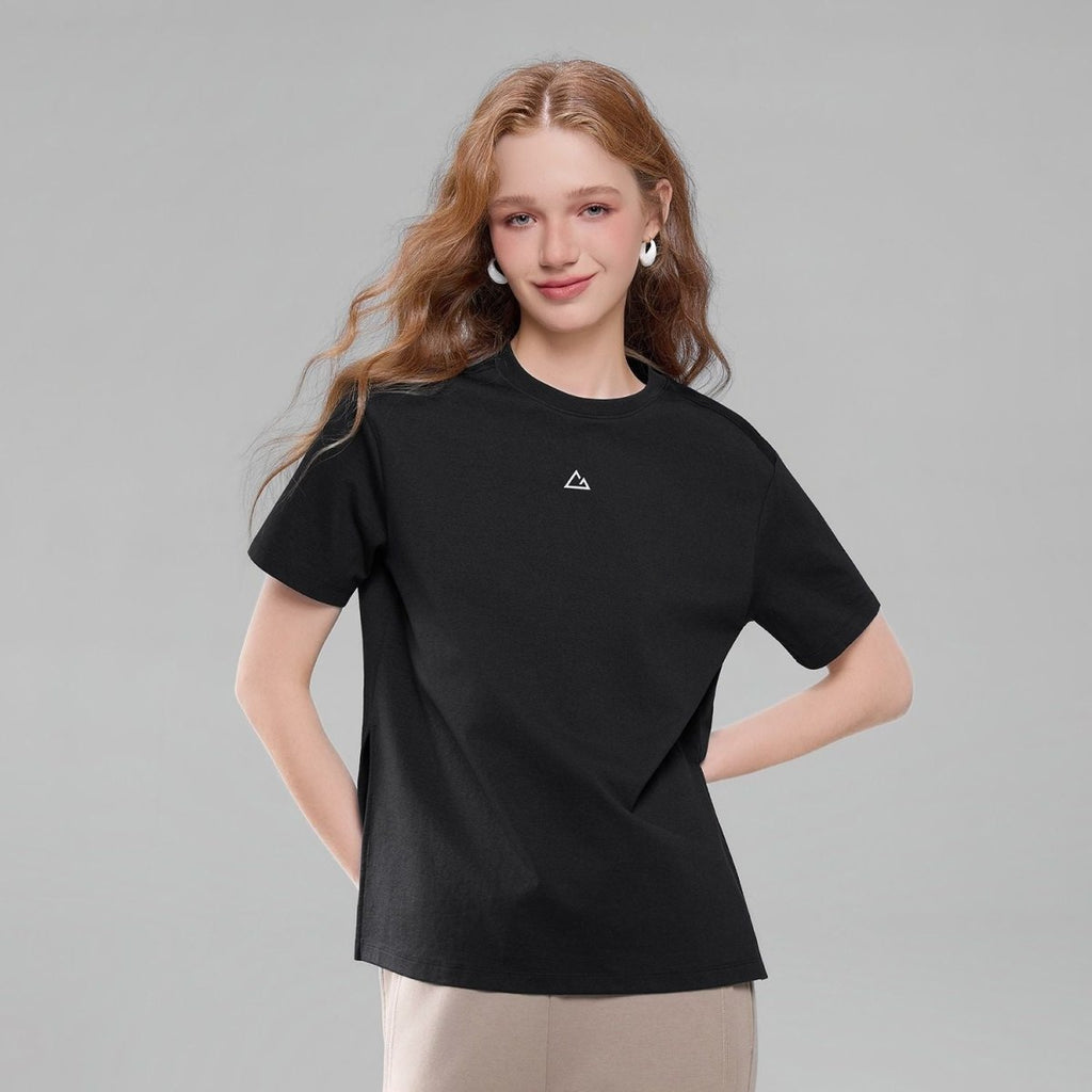 Giordano Women G-Motion Waffle Cotton Stretch Tee - Premium Tee
