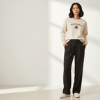 Giordano Women Harry Potter Cotton Polyester Printed Sweatshirt - Limited Edition Collection - Premium Sweatshirts
