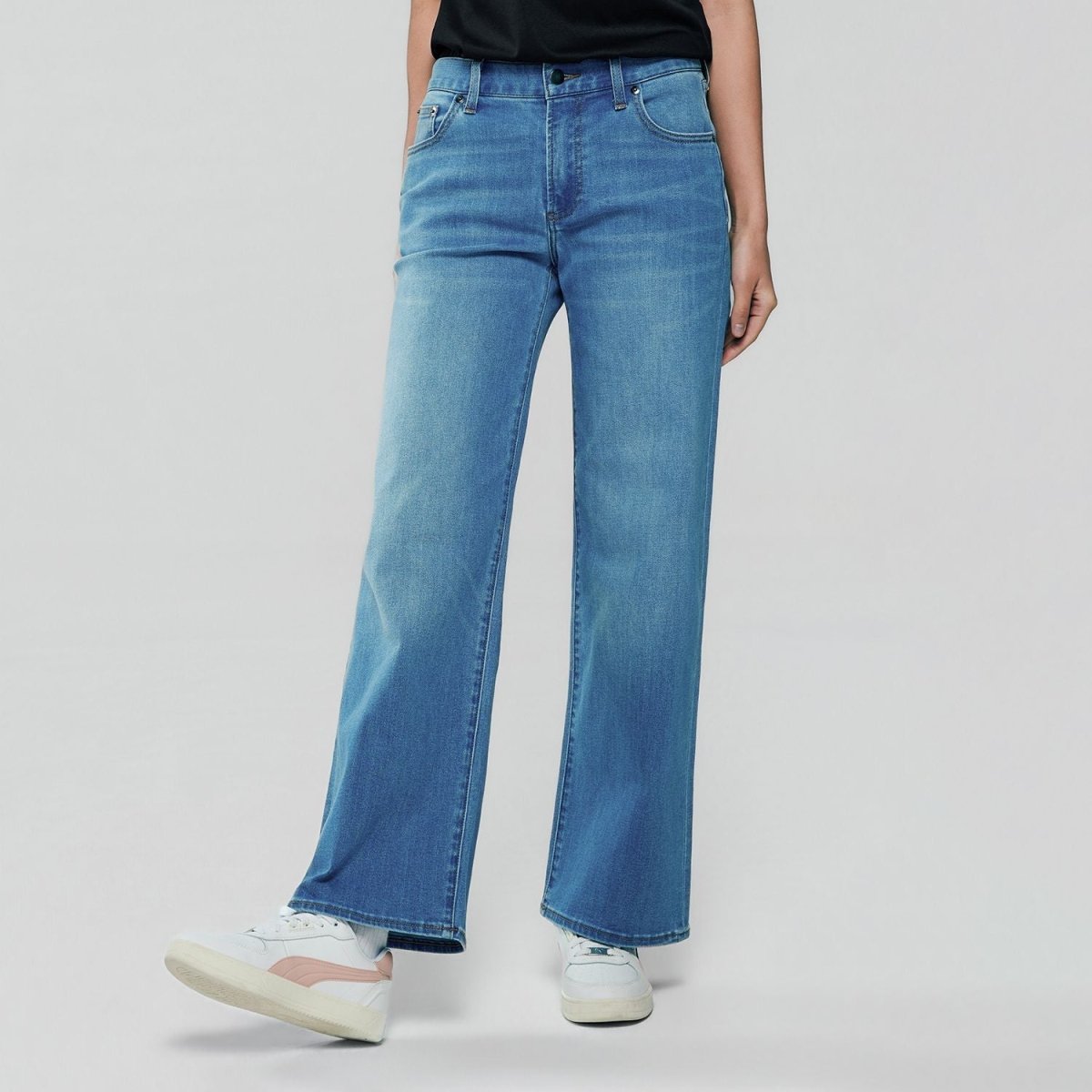 Giordano Women High Waist Loose Denim Jeans - Premium Jeans