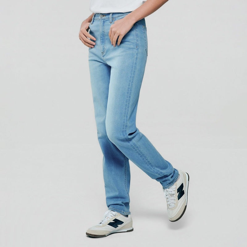 Giordano Women High Waist Slim Denim Jeans - Premium Jeans