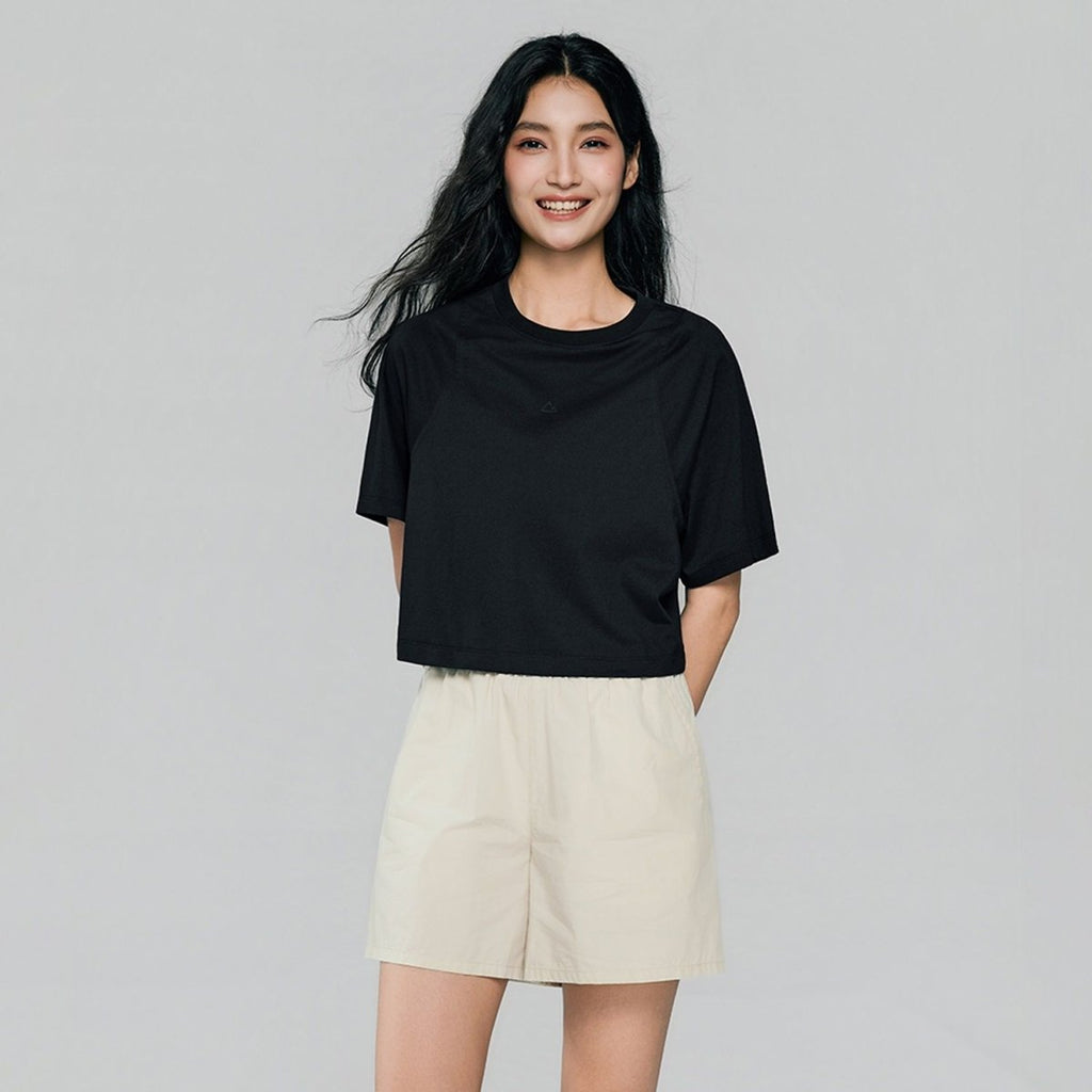 Giordano Women Loose G-Motion Rocket Dry 3/4 Tee - Premium Tee