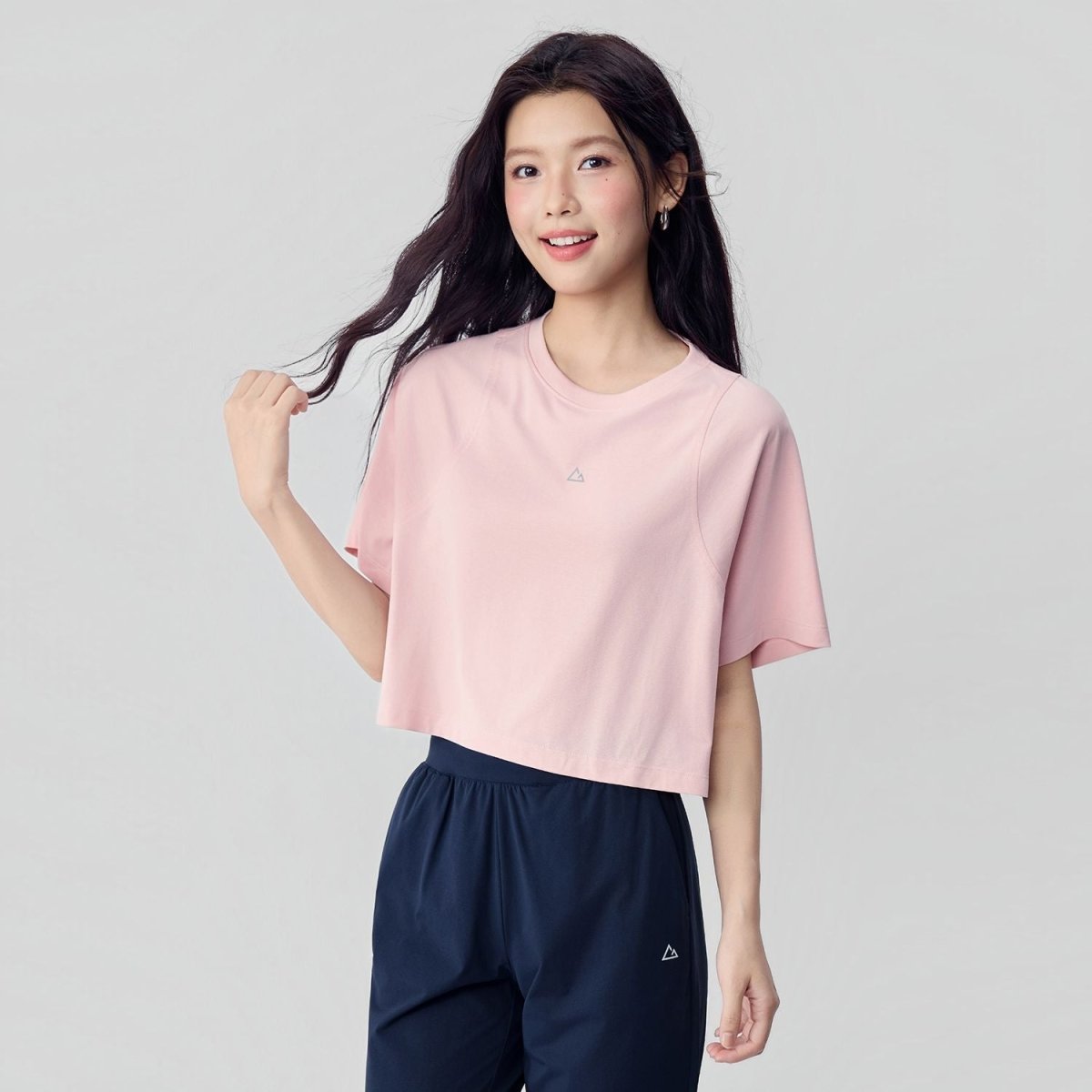 Giordano Women Loose G-Motion Rocket Dry 3/4 Tee - Premium Tee