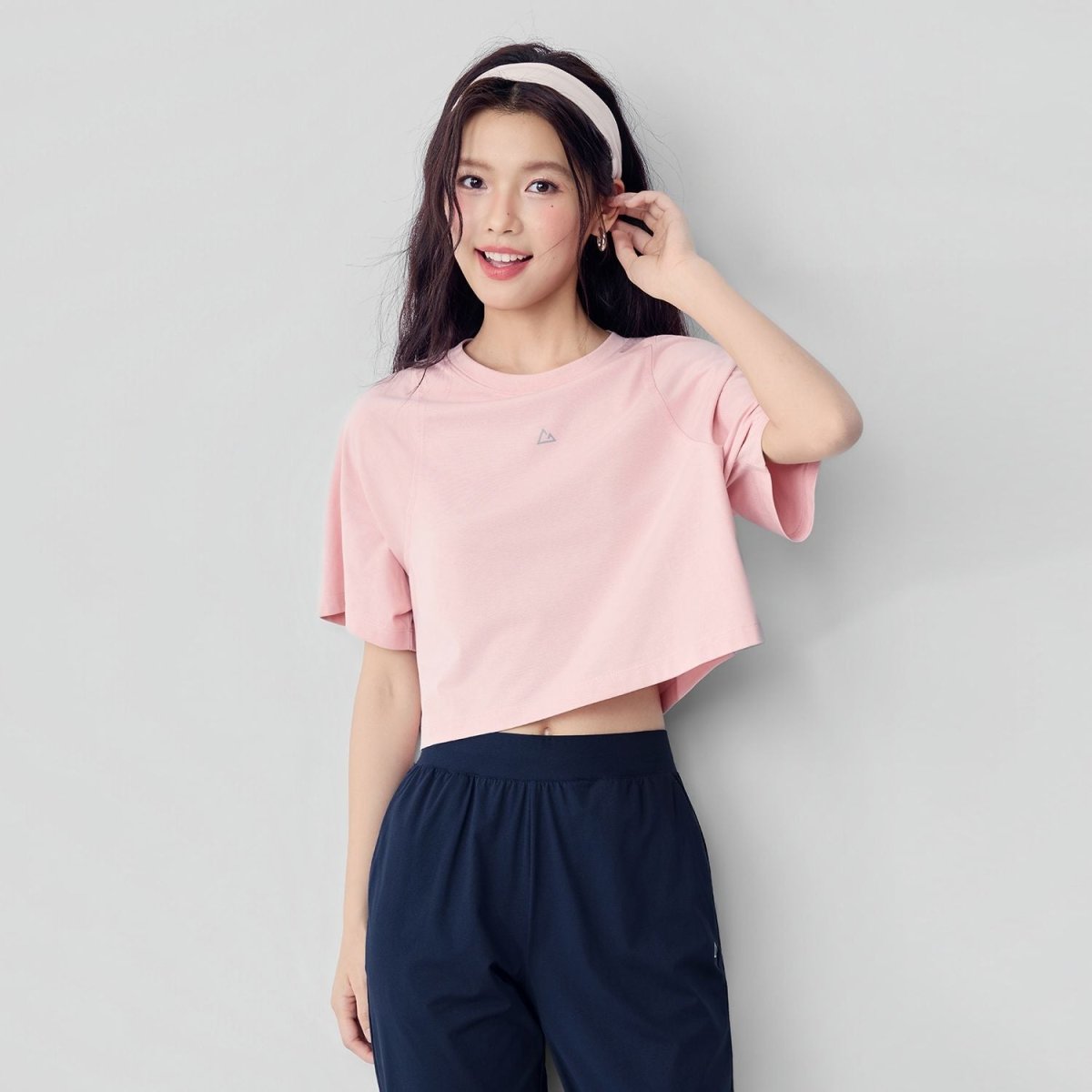 Giordano Women Loose G-Motion Rocket Dry 3/4 Tee - Premium Tee