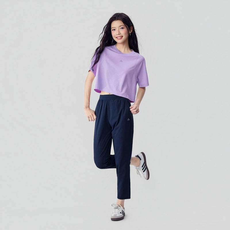Giordano Women Loose G-Motion Rocket Dry 3/4 Tee - Premium Tee