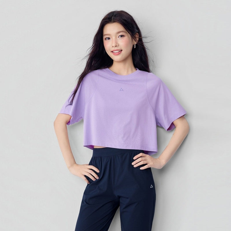 Giordano Women Loose G-Motion Rocket Dry 3/4 Tee - Premium Tee