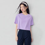 Giordano Women Loose G-Motion Rocket Dry 3/4 Tee - Premium Tee