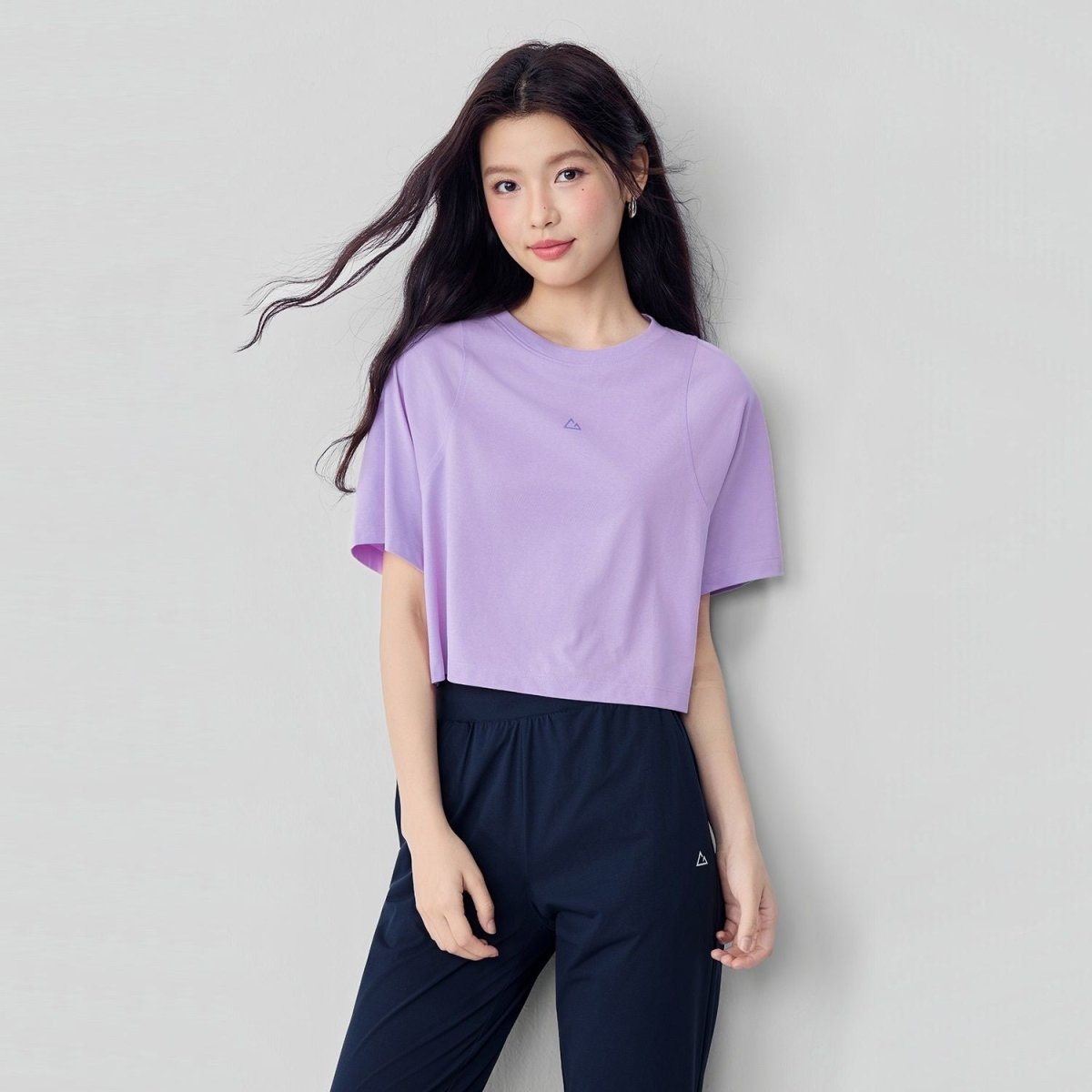 Giordano Women Loose G-Motion Rocket Dry 3/4 Tee - Premium Tee