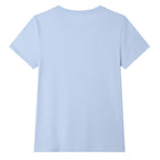 Giordano Women Regular Cotton Graphic Crew Tee - Premium Print Tee