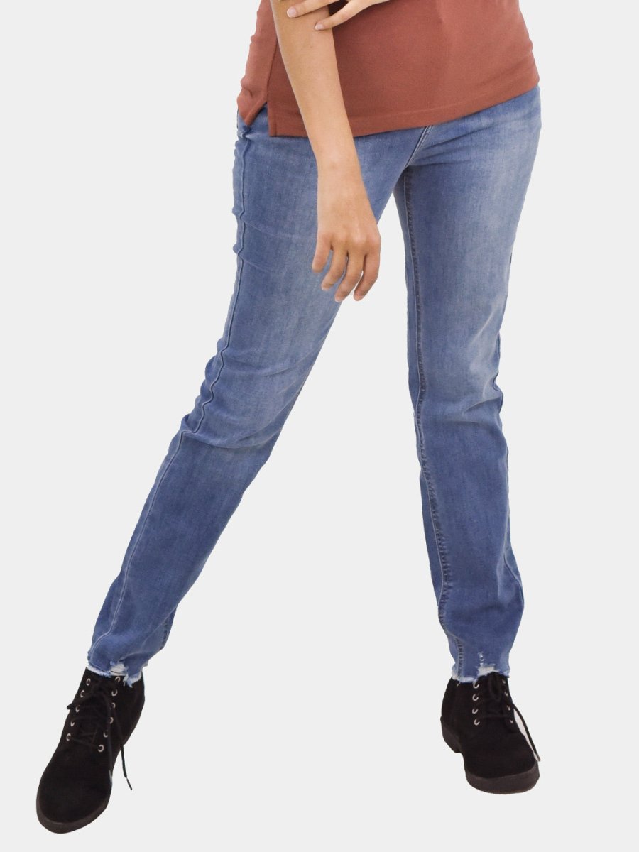 Giordano Women Slim Tapered Jeans - Premium Jeans