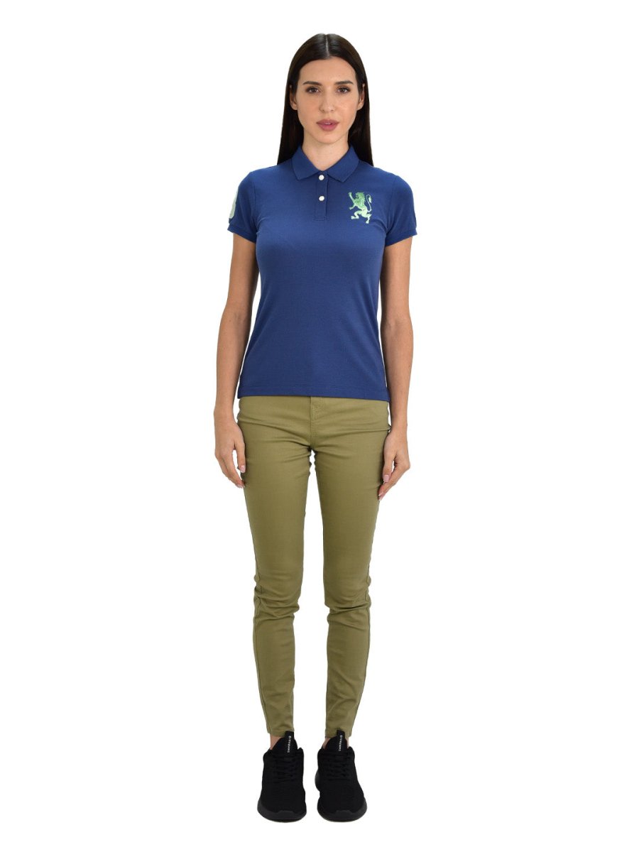 Giordano Women's 3D Lion Polo - Premium Polo