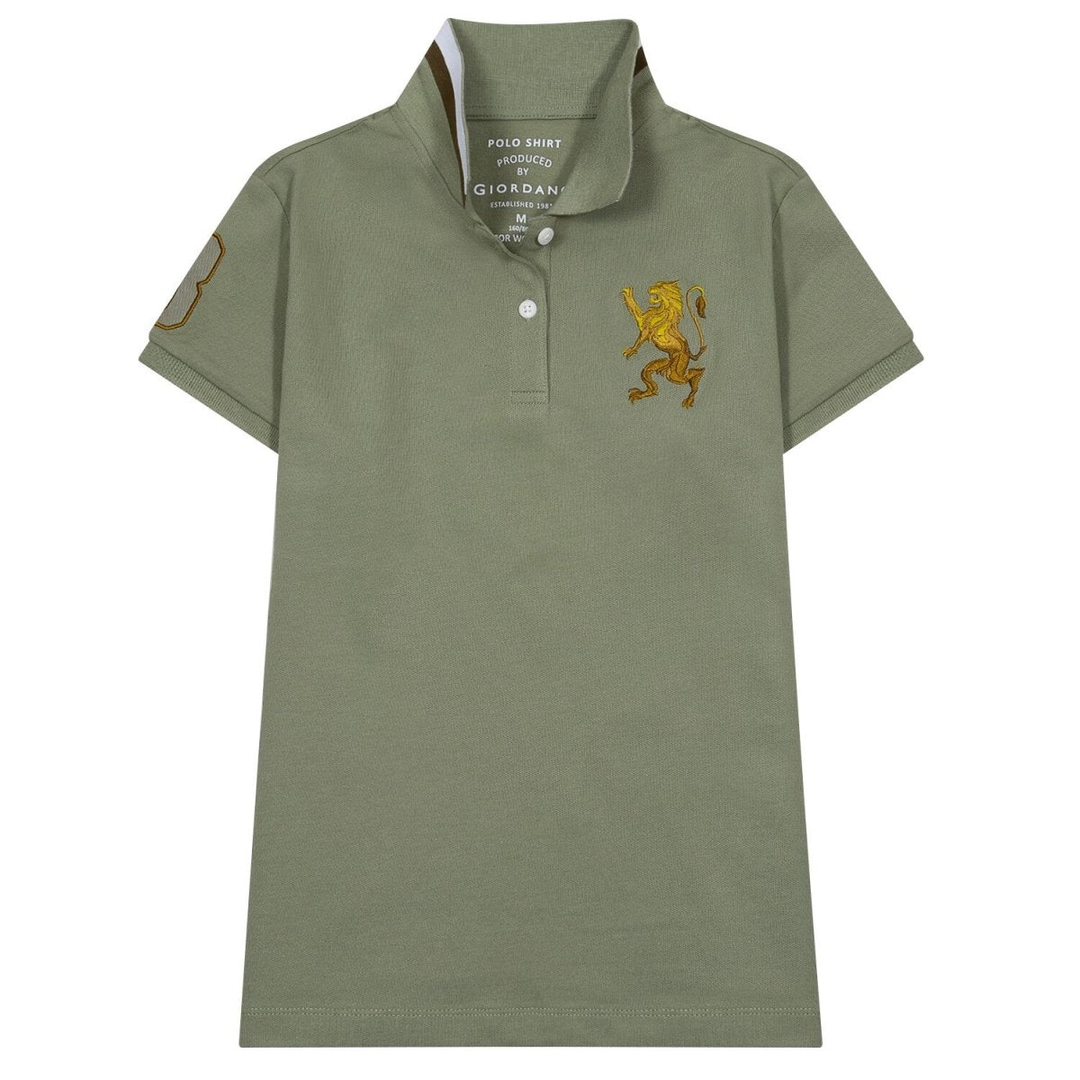 Giordano Women's 3D Lion Polo - Premium Polo
