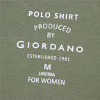 Giordano Women's 3D Lion Polo - Premium Polo