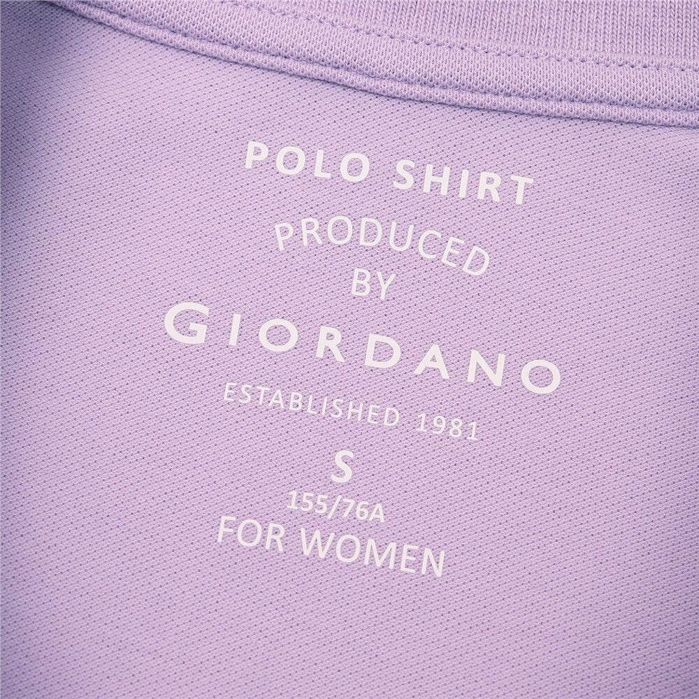 Giordano Women's 3D Lion Polo - Premium Polo