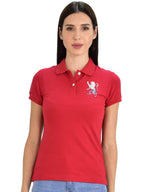 Giordano Women's 3D Lion Polo - Premium Polo