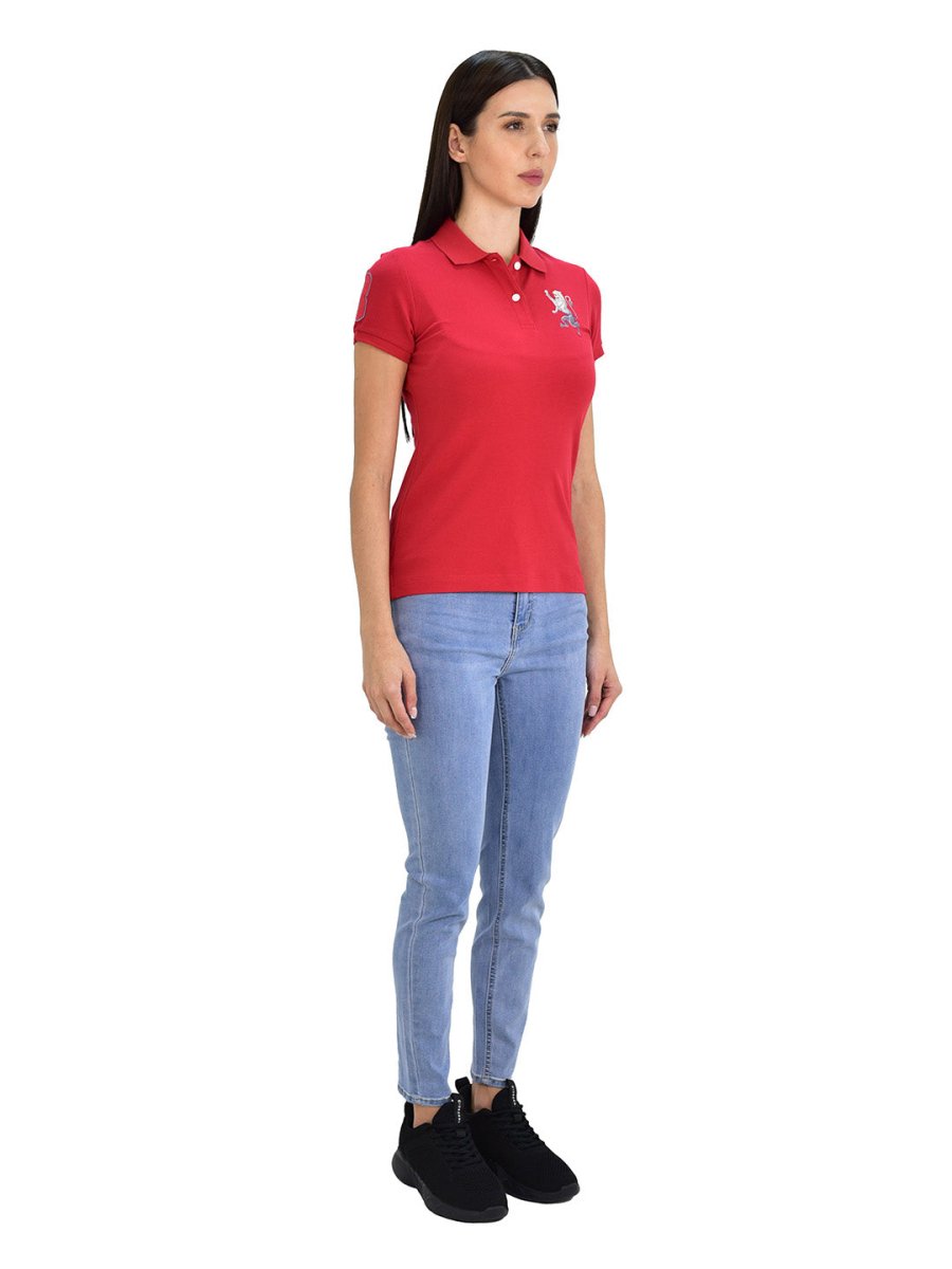 Giordano Women's 3D Lion Polo - Premium Polo
