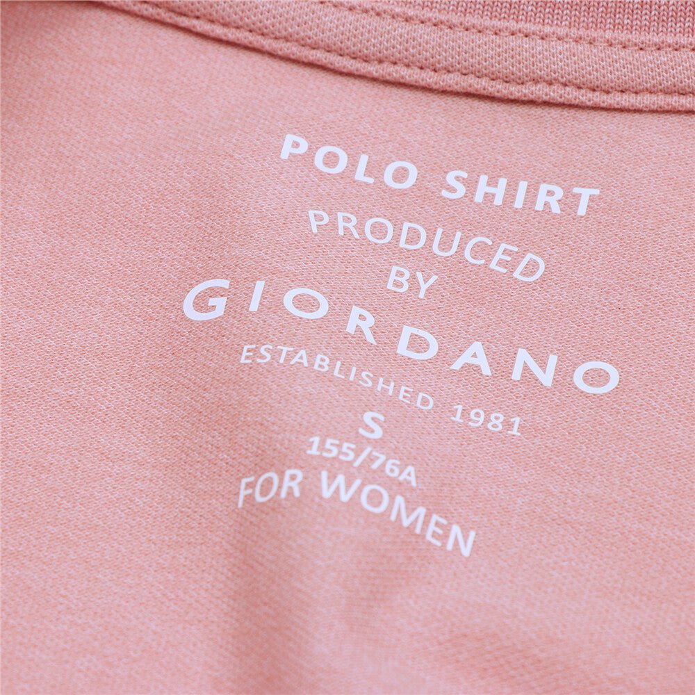 Giordano Women's 3D Lion Polo - Premium Polo