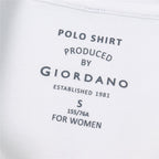 Giordano Women's 3D Lion Polo - Premium Polo