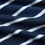 Giordano Women's Boyfriend Fit 90's Recall Striped Tee - first_variant_option_2 Premium Print Tee for Giordano