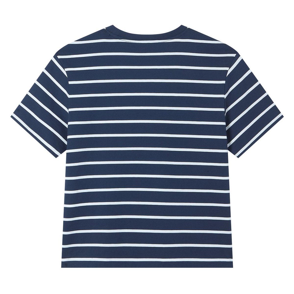 Giordano Women's Boyfriend Fit 90's Recall Striped Tee - first_variant_option_2 Premium Print Tee for Giordano
