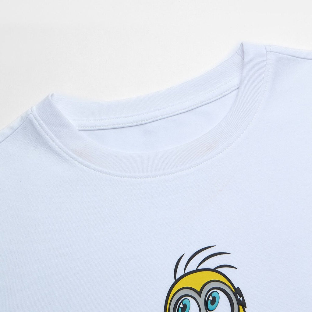 Giordano Women's Boyfriend Minions Trio Tee - Premium Print Tee