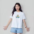 Giordano Women's Boyfriend Minions Trio Tee - Premium Print Tee