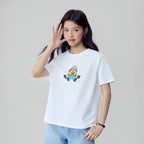 Giordano Women's Boyfriend Minions Trio Tee - Premium Print Tee