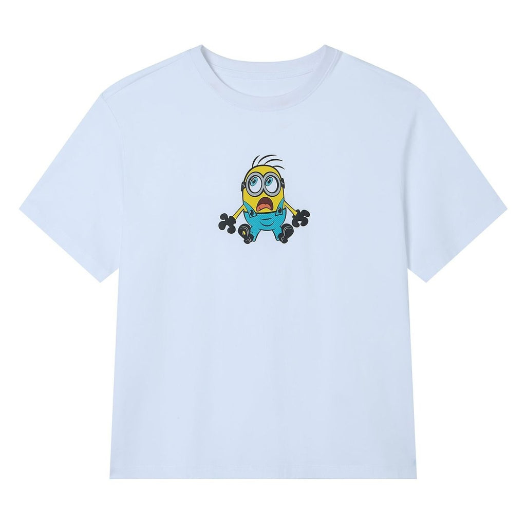 Giordano Women's Boyfriend Minions Trio Tee - Premium Print Tee