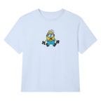 Giordano Women's Boyfriend Minions Trio Tee - Premium Print Tee