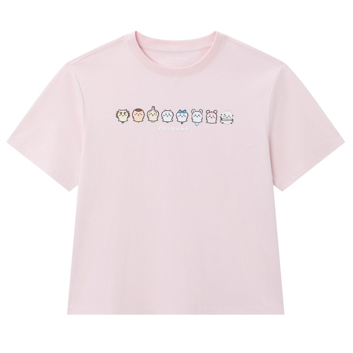 Giordano Women's Chiikawa Zone Out Boyfriend Graphic Tee - Premium Print Tee