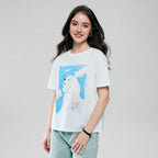 Giordano Women's City Cleanse Print Tee - first_variant_option_2 Premium Print Tee for Giordano