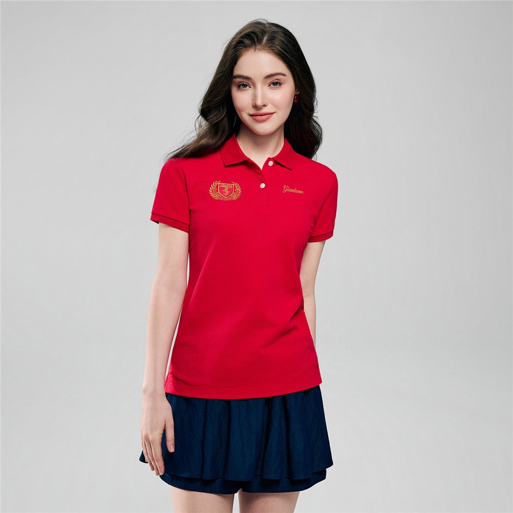 Giordano Women's Classic Slim Fit Club House Polo - first_variant_option_2 Premium Polo for Giordano