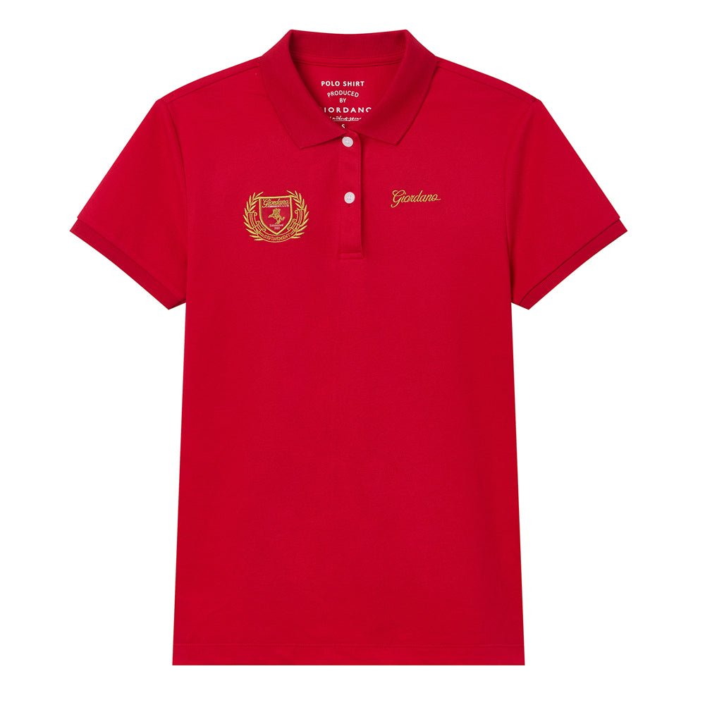 Giordano Women's Classic Slim Fit Club House Polo - first_variant_option_2 Premium Polo for Giordano