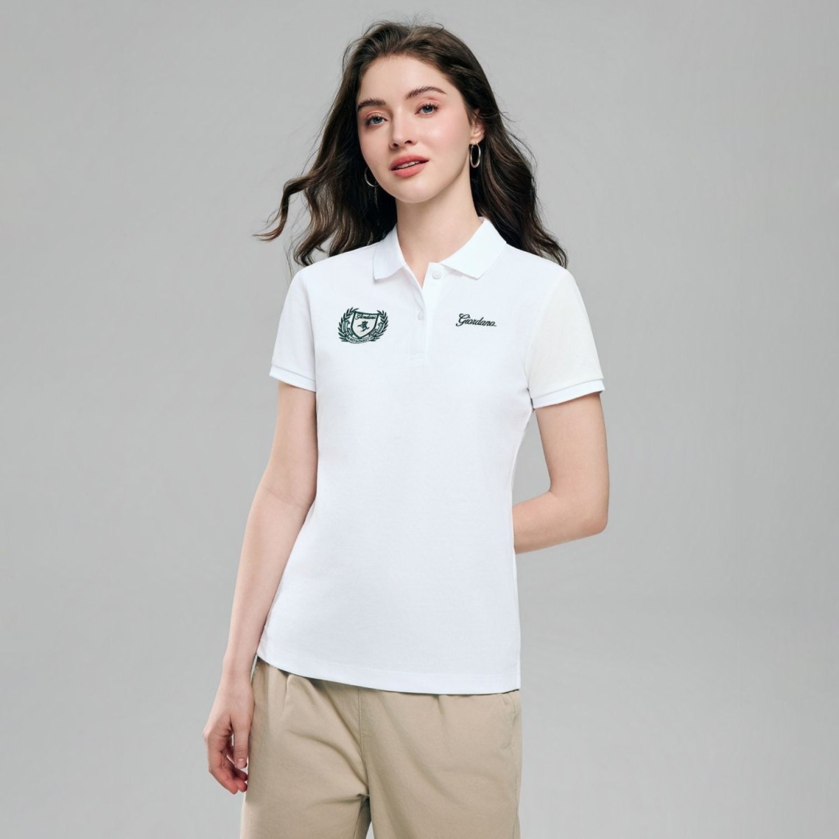 Giordano Women's Classic Slim Fit Club House Polo - first_variant_option_2 Premium Polo for Giordano